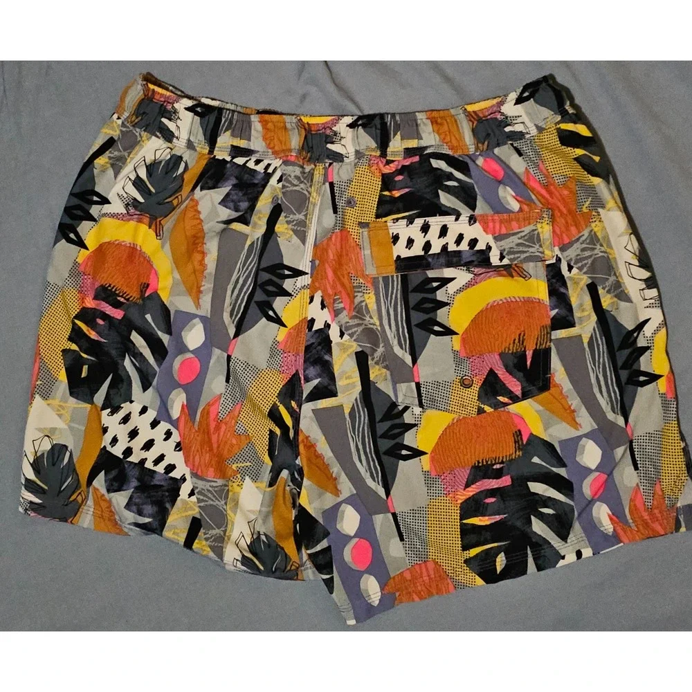 Saxx Ballpark‎ Pouch Oh Buoy 2N1 Boardie Men's Sz Large Swim Board Shorts Floral